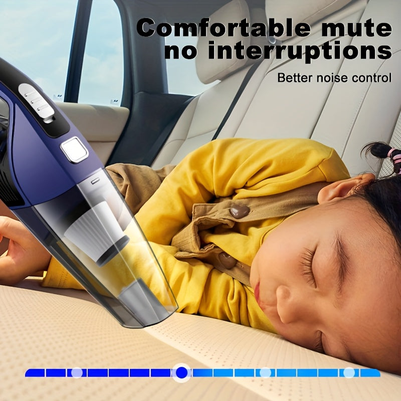 Portable Handheld Vacuum Cleaner – Cordless Rechargeable Mini Vacuum for Car & Home