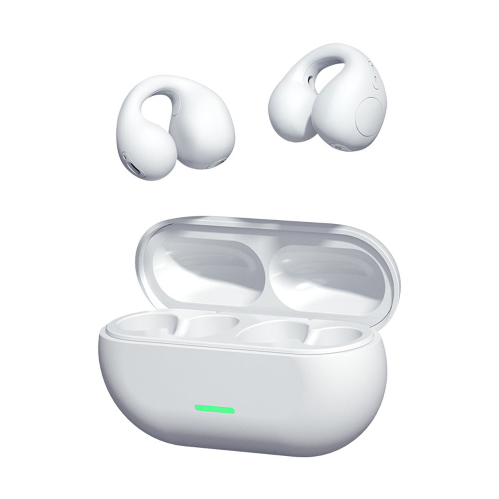 Open Ear Wireless Earbuds Bluetooth 5.3 – AI Noise Cancellation Sports Headphones with Charging Case