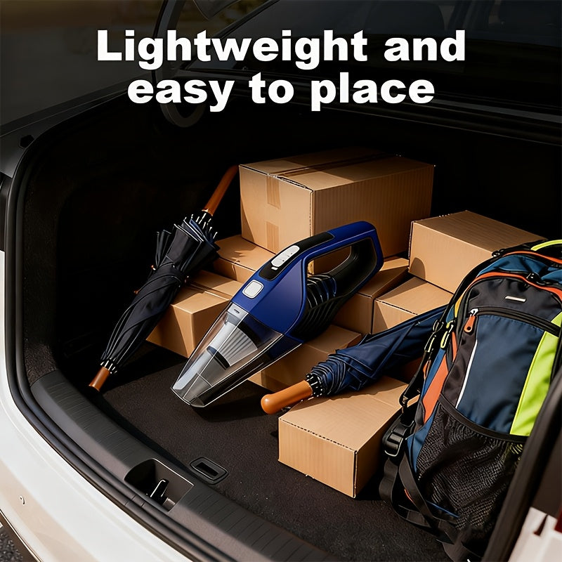 Portable Handheld Vacuum Cleaner – Cordless Rechargeable Mini Vacuum for Car & Home