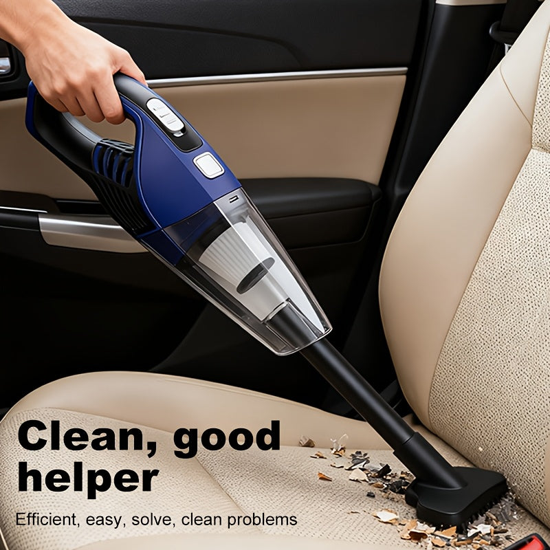 Portable Handheld Vacuum Cleaner – Cordless Rechargeable Mini Vacuum for Car & Home