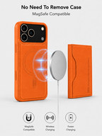 MagSafe Wallet Phone Case – Magnetic Leather Card Holder Cover with Detachable RFID Wallet