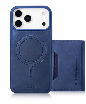 Magnetic Wallet Case – iPhone 17 Pro Max (RFID, Card Holder)